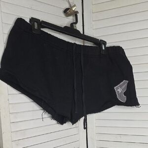 Famous Stars & Straps Black Athletic Shorts